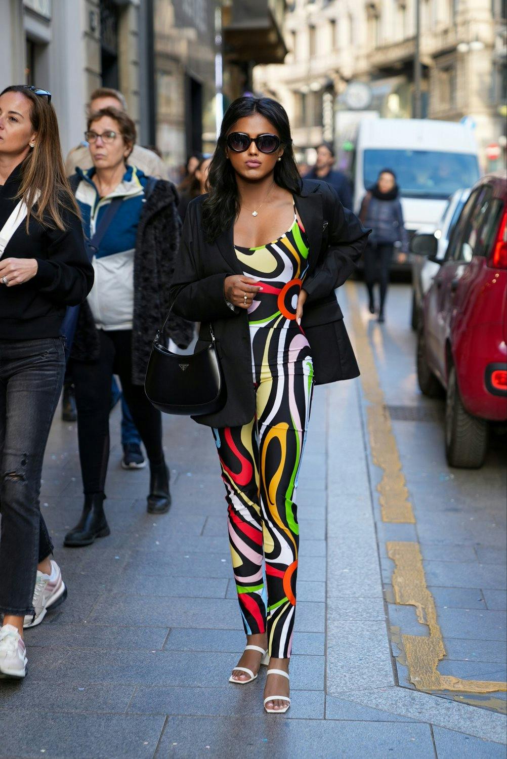Sachini Dilanka wearing Pucci at the Milan Fashion Week Fb 2023