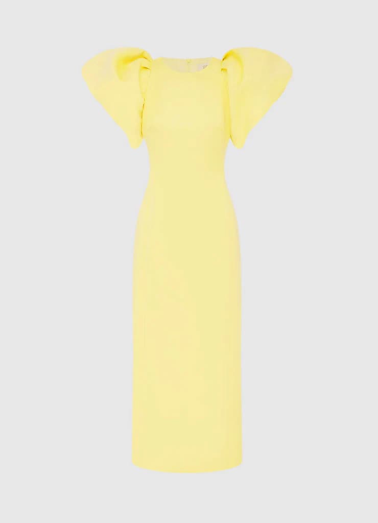 Lucinda Maxi Dress - Sorbet Yellow