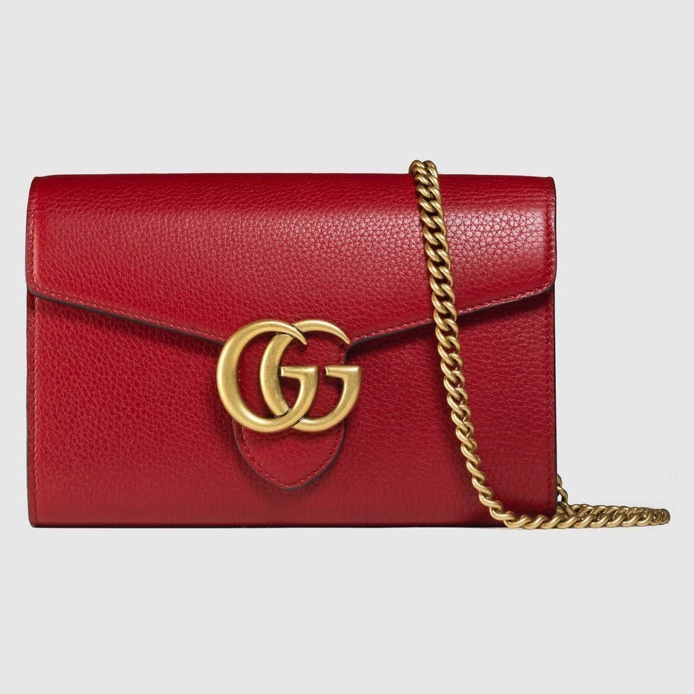 picture of a Gucci GG marmont bag
