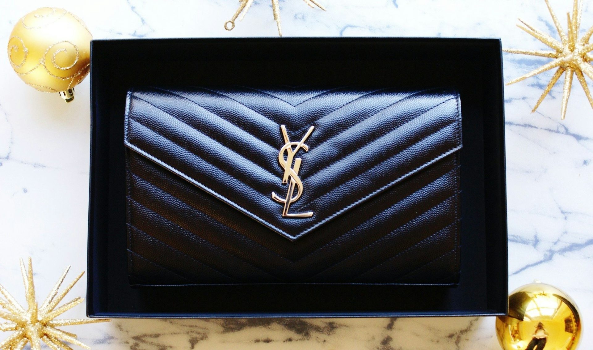 Picture of YSL envelope wallet